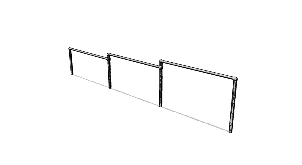 【3D素材_fbx】鉄棒