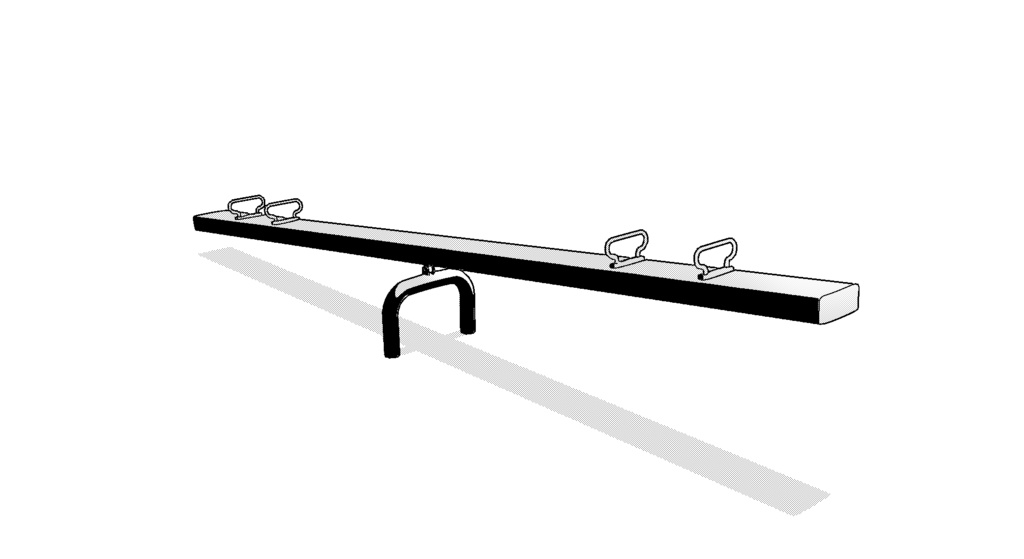 【3D素材_fbx】シーソー