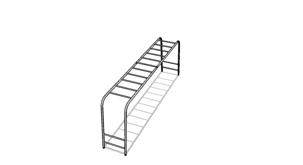 【3D素材_fbx】雲梯