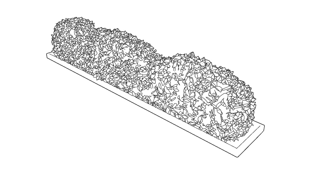 【3D素材_fbx】植え込み