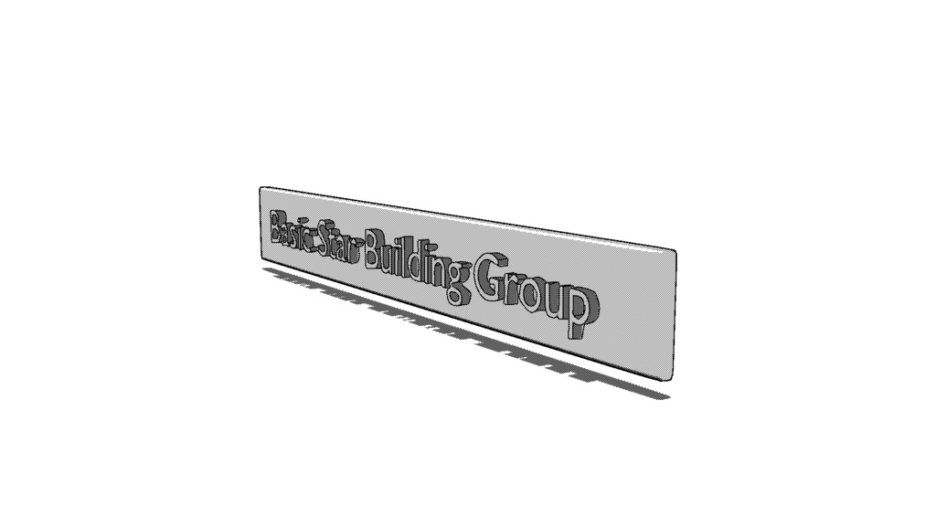 【3D素材_fbx】看板