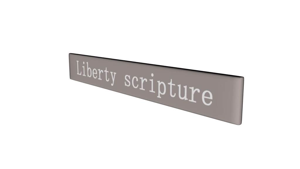 【3D素材_fbx】看板