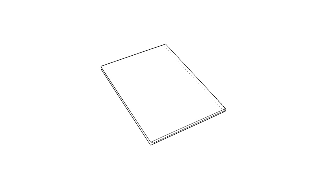 【3D素材_fbx】教科書(現代国語)