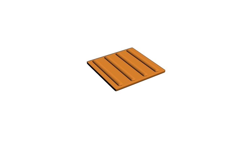 【3D素材_fbx】誘導ブロック