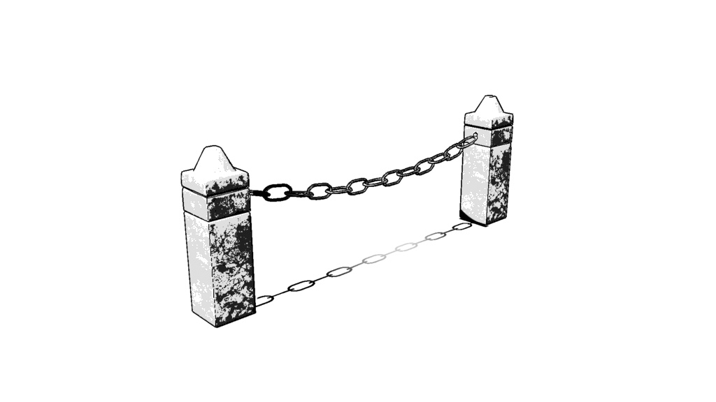 【3D素材_fbx】石柱