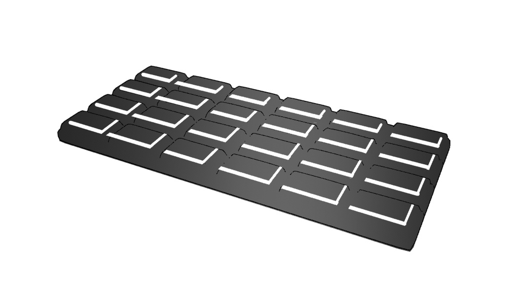 【3D素材_fbx】板チョコ