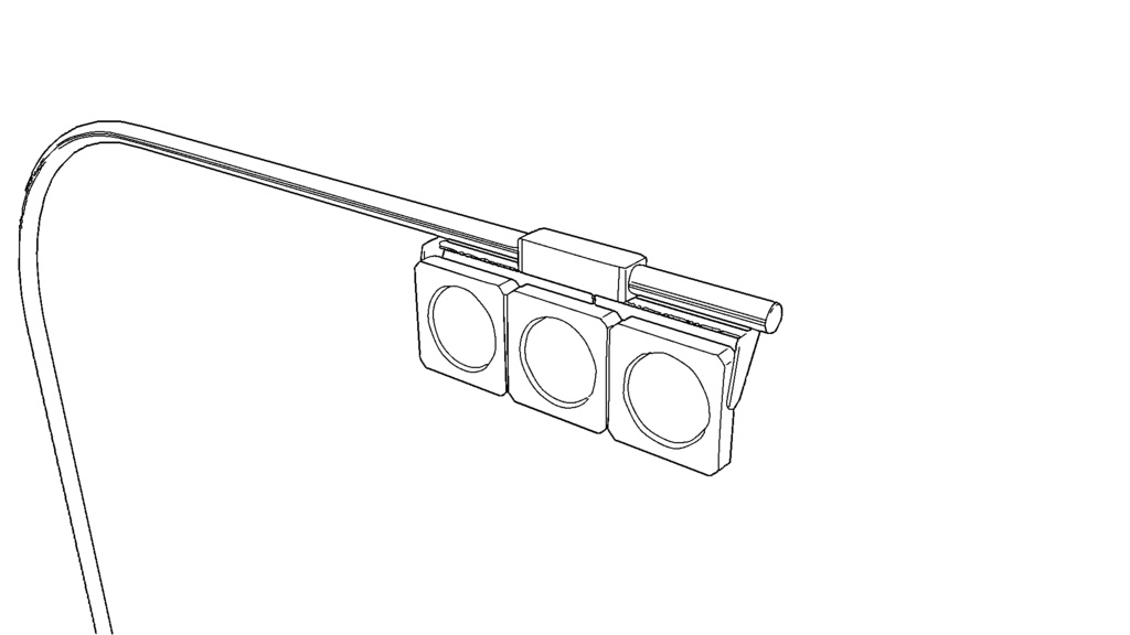 【3D素材_fbx】信号機(青)