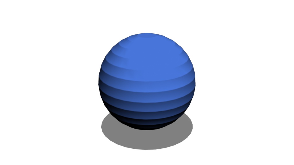 【3D素材_fbx】バランスボール