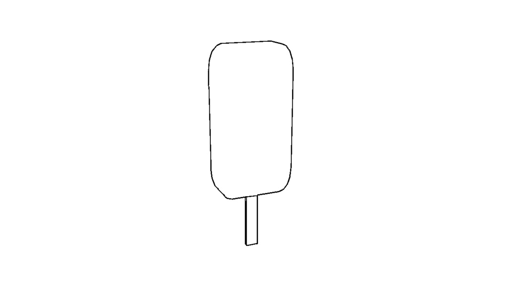 【3D素材_fbx】アイスバー