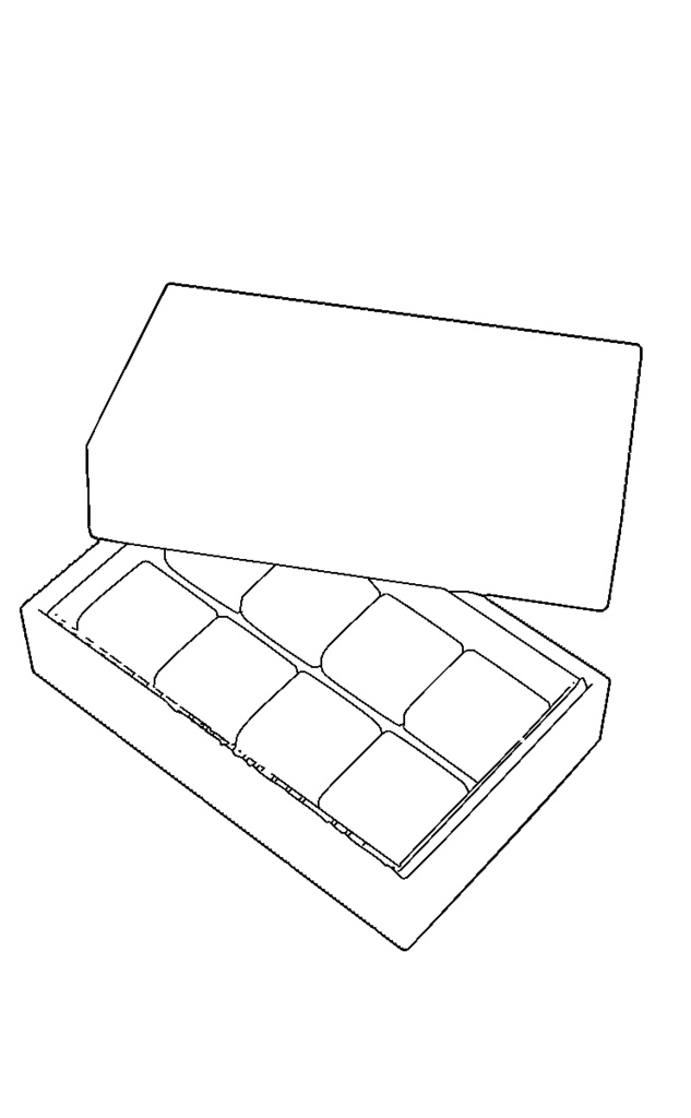 【3D素材_fbx】チョコレート