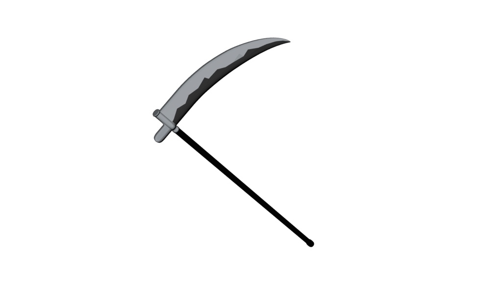 【3D素材_fbx】鎌