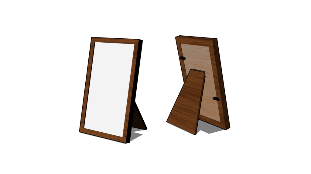 【3D素材_fbx】写真立て