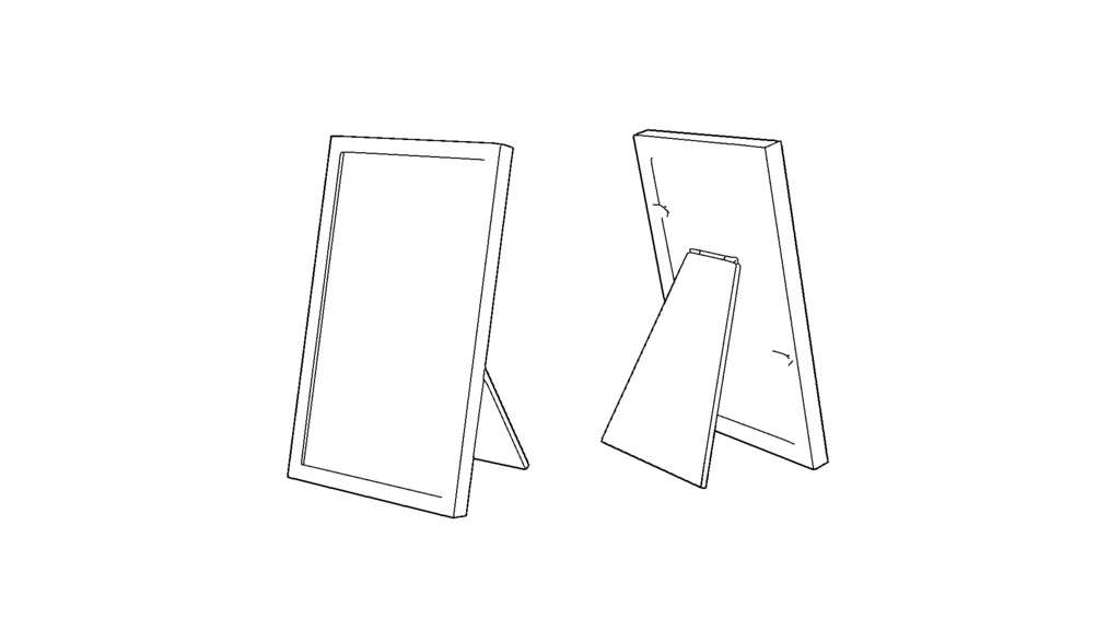 【3D素材_fbx】写真立て