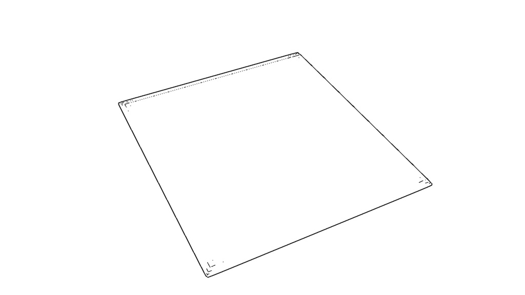 【3D素材_fbx】カーペット