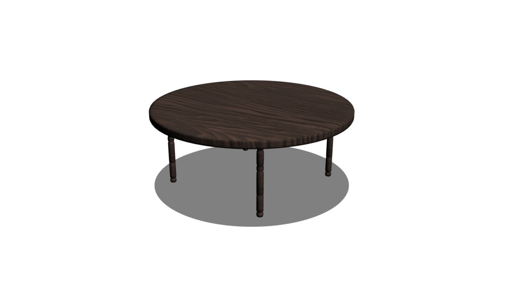 【3D素材_fbx】テーブル