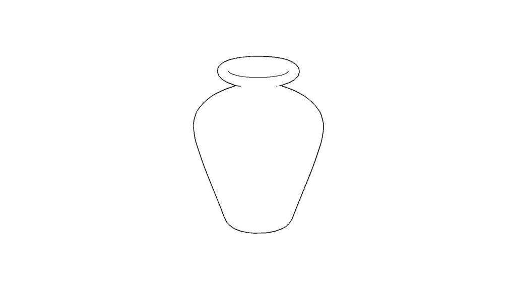 【3D素材_fbx】壺