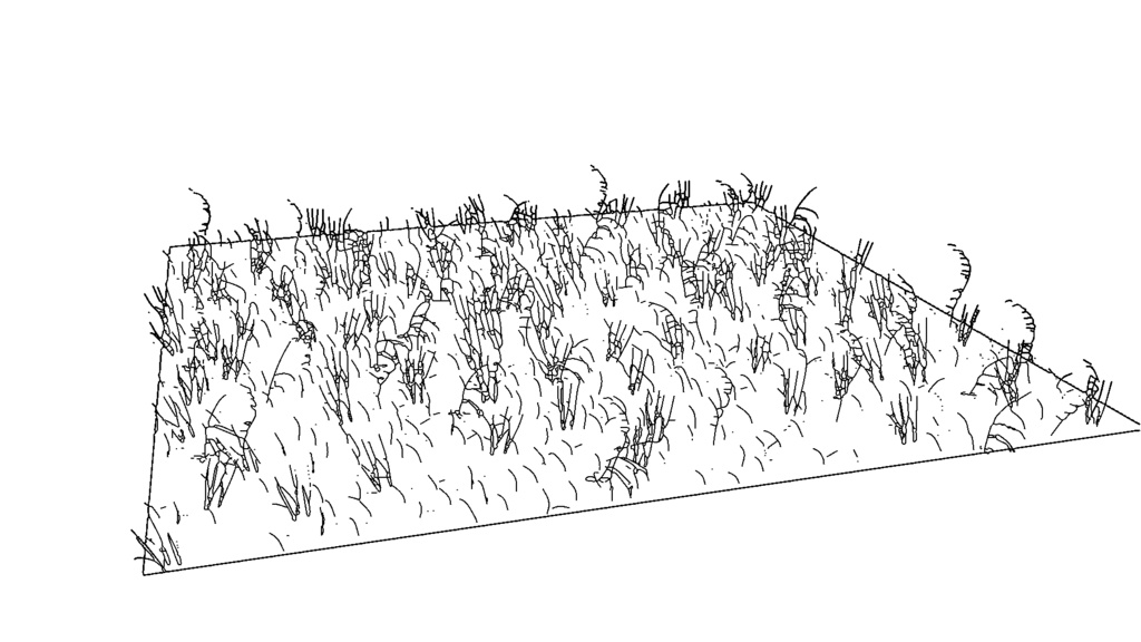 【3D素材_fbx】草むら