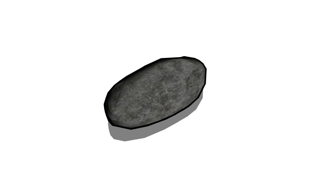 【3D素材_fbx】石