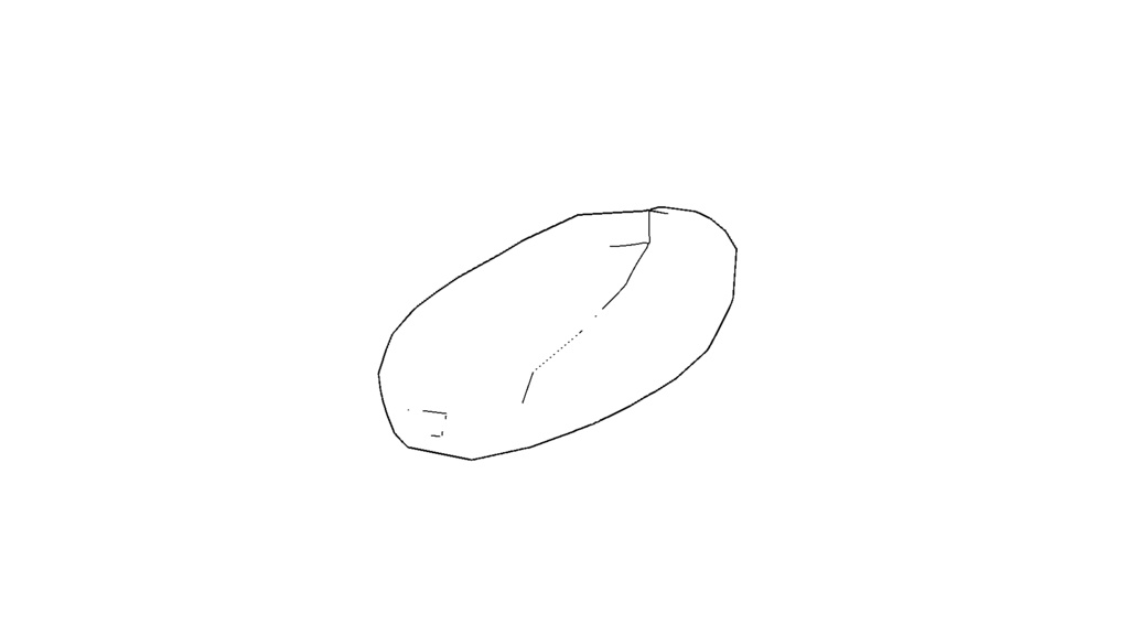 【3D素材_fbx】石