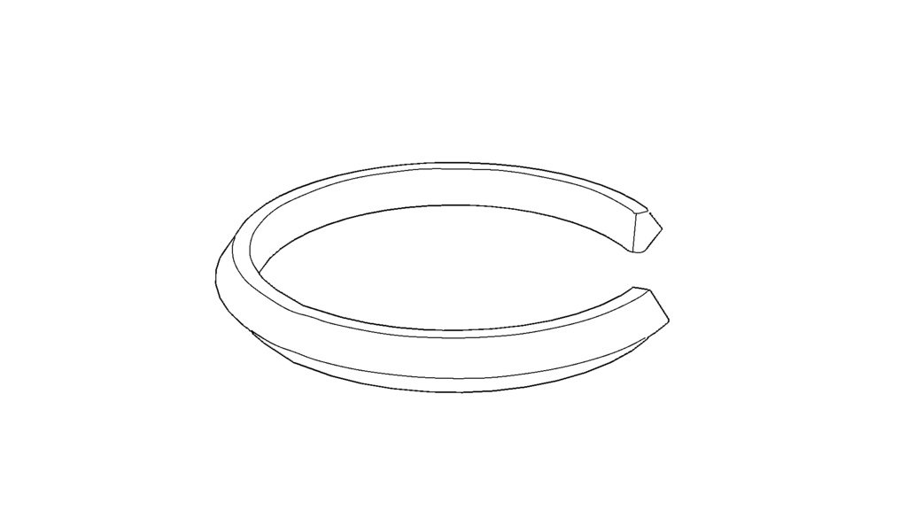 【3D素材_fbx】ブレスレット