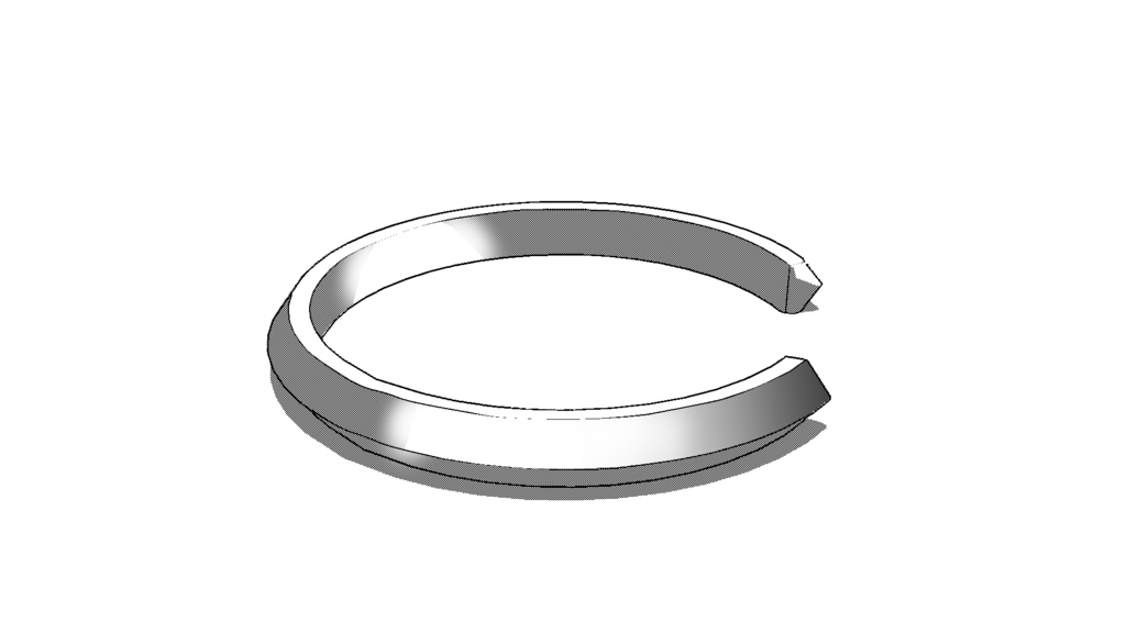 【3D素材_fbx】ブレスレット