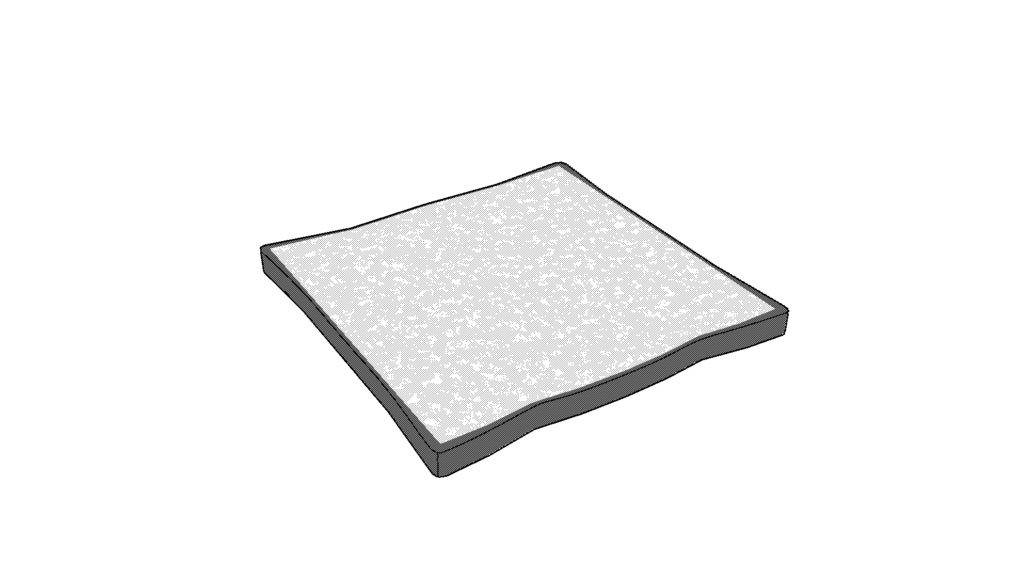 【3D素材_fbx】食パン