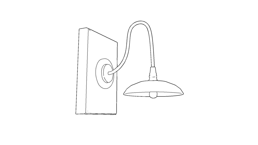 【3D素材_fbx】間接照明