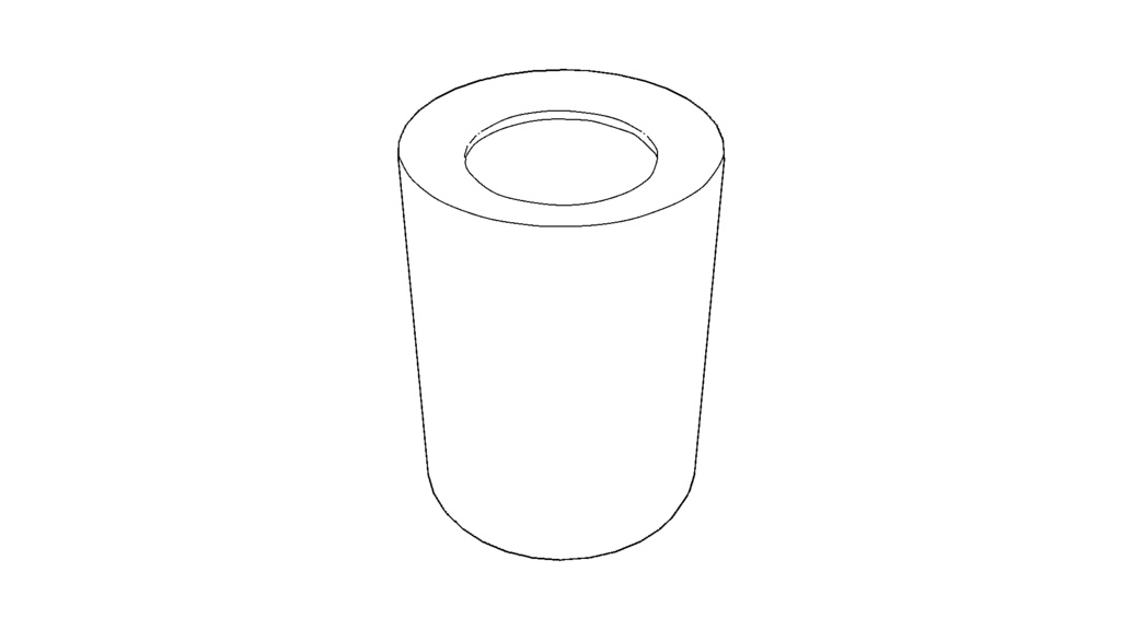 【3D素材_fbx】ゴミ箱