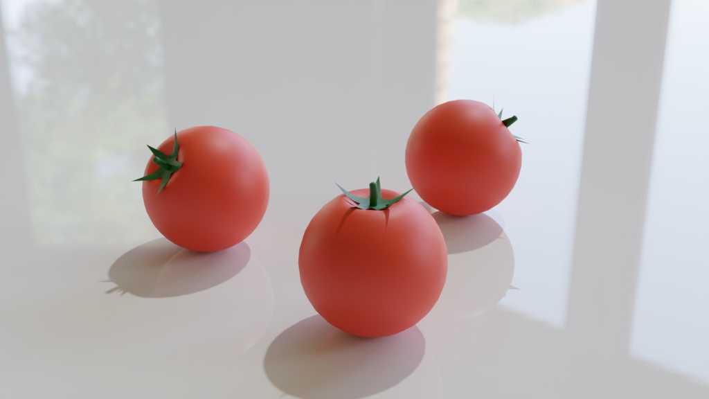 【3D素材_fbx】プチトマト