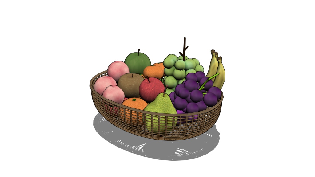【3D素材_fbx】フルーツバスケット