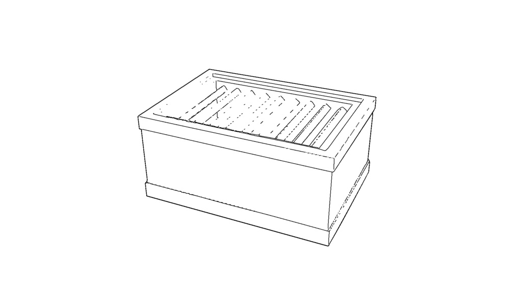 【3D素材_fbx】賽銭箱