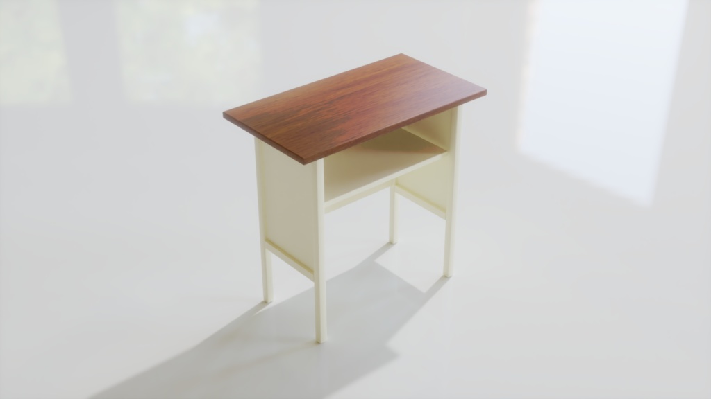 【3D素材_fbx】教壇