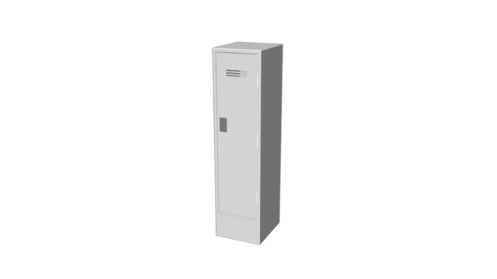 【3D素材_fbx】掃除用具入れ