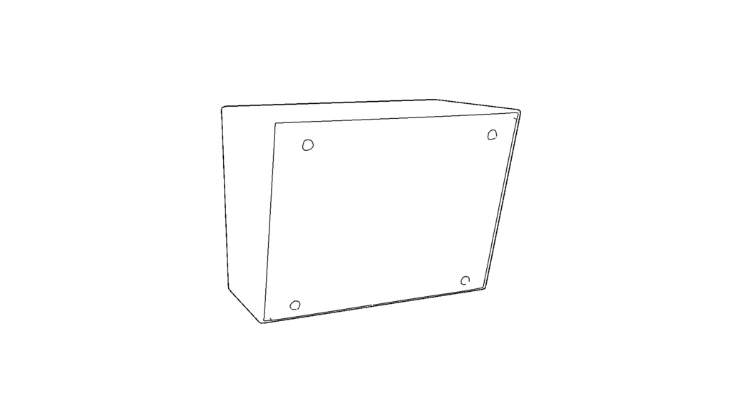 【3D素材_fbx】スピーカー