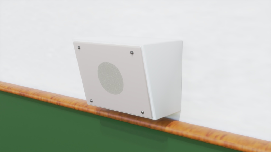 【3D素材_fbx】スピーカー