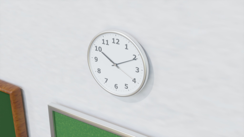 【3D素材_fbx】時計