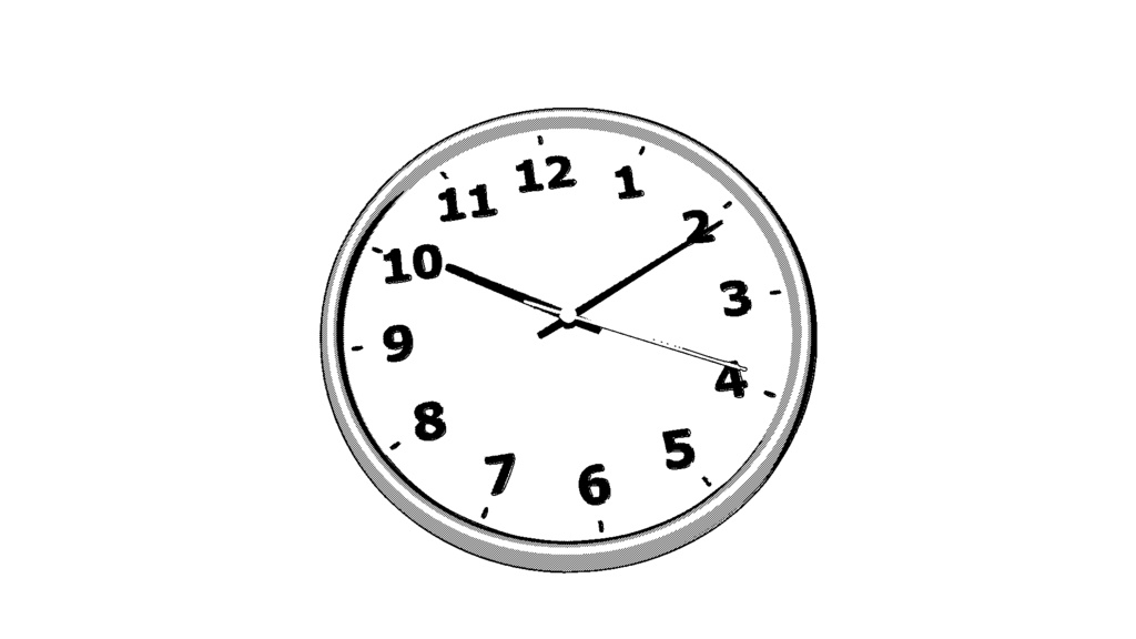 【3D素材_fbx】時計