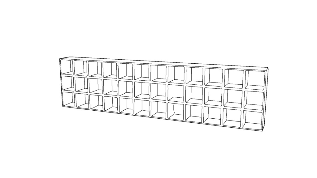 【3D素材_fbx】ロッカー