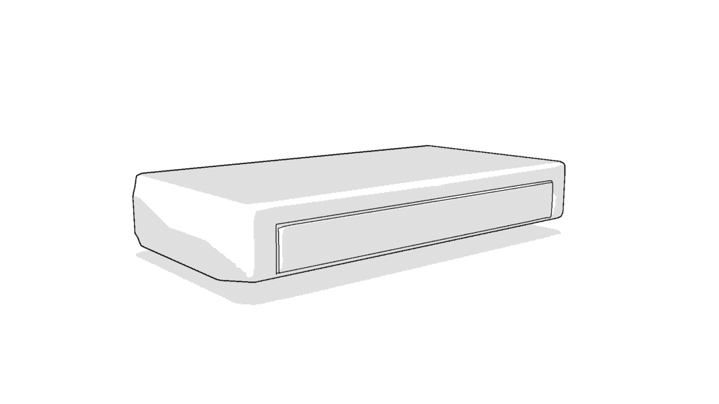 【3D素材_fbx】天吊型エアコン