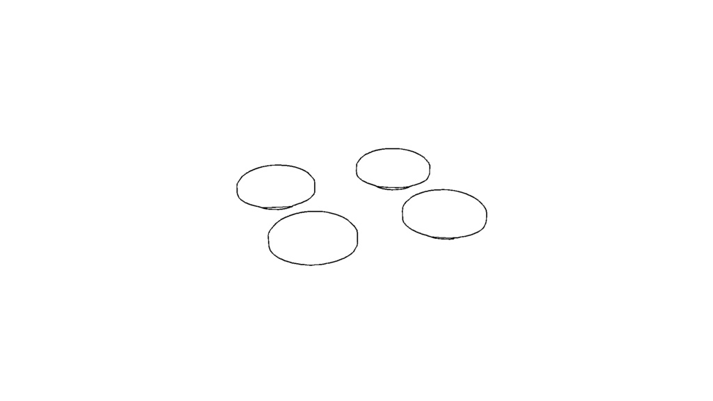 【3D素材_fbx】カラーマグネット