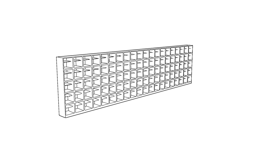 【3D素材_fbx】下駄箱