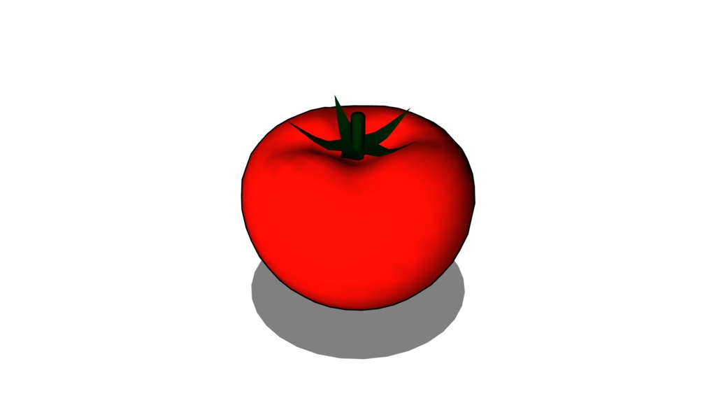 【3D素材_fbx】トマト