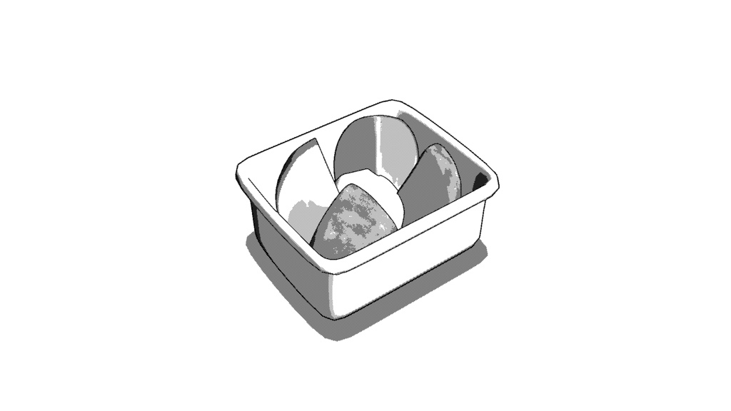 【3D素材_fbx】じゃがバター