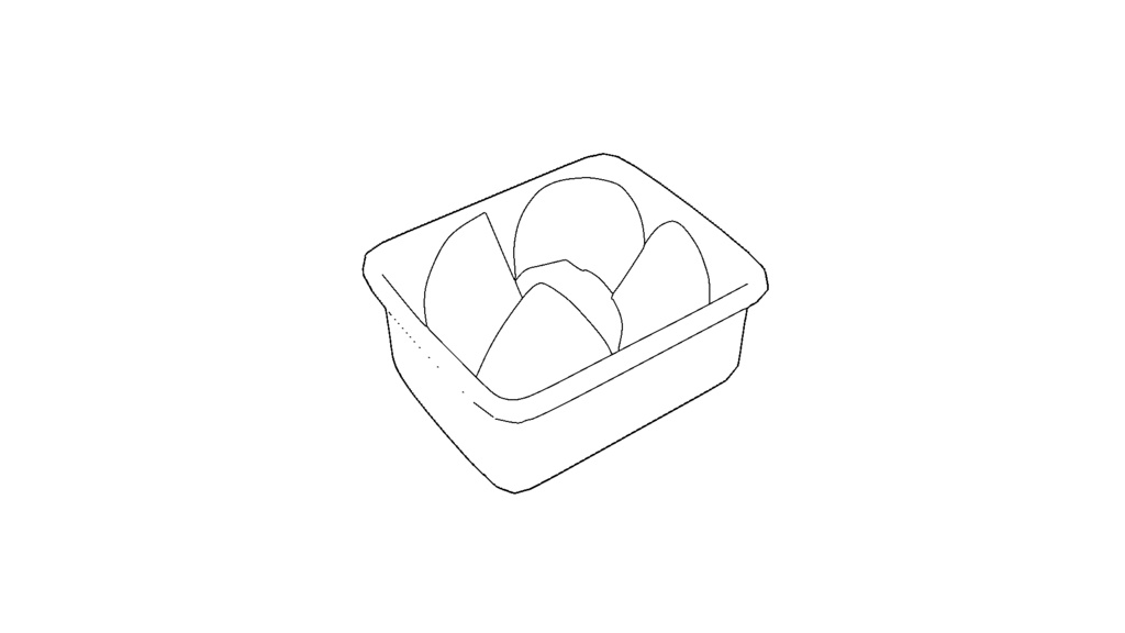 【3D素材_fbx】じゃがバター