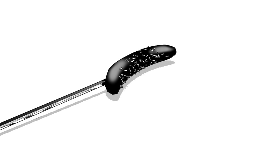 【3D素材_fbx】チョコバナナ