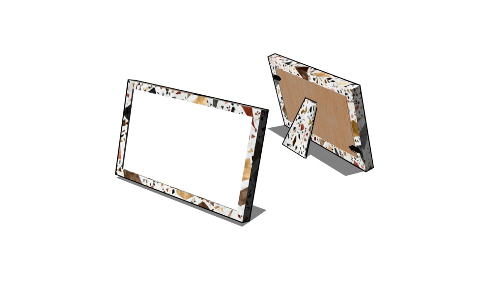 【3D素材_fbx】写真立て