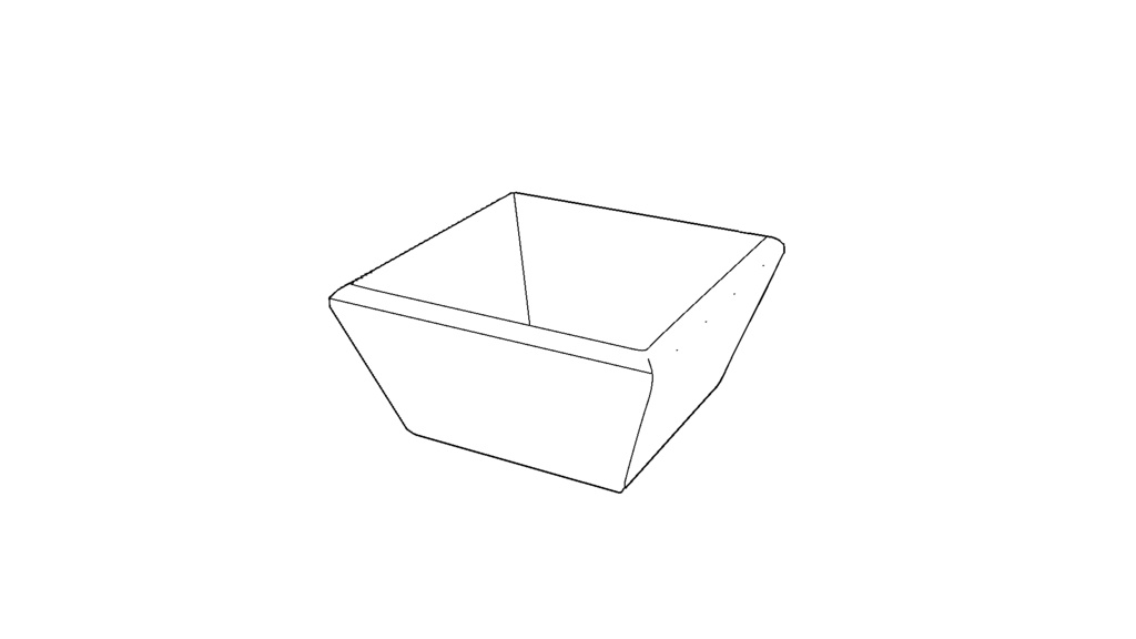 【3D素材_fbx】小皿