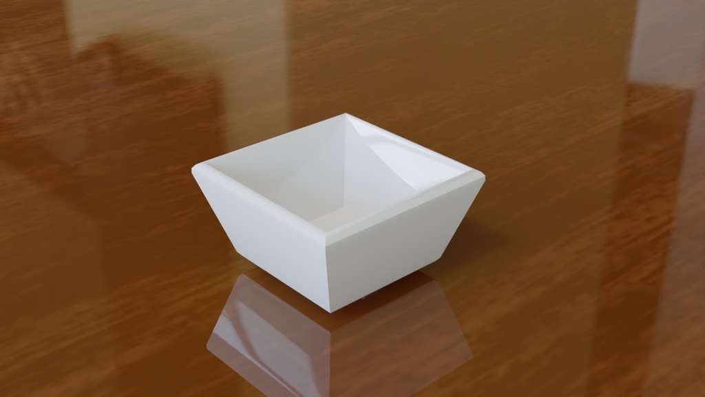 【3D素材_fbx】小皿