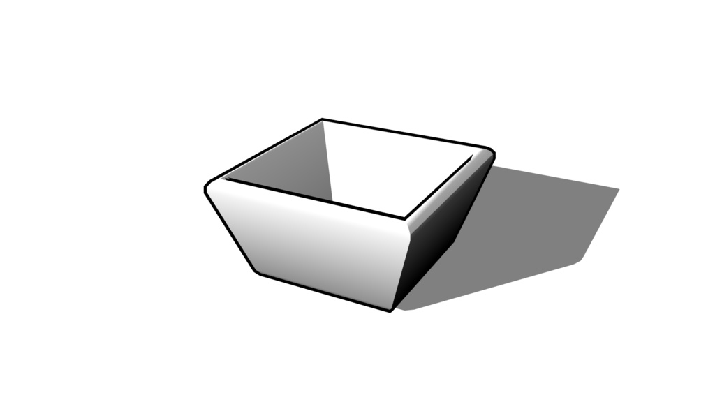 【3D素材_fbx】小皿