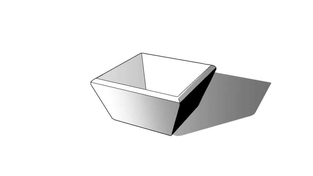 【3D素材_fbx】小皿